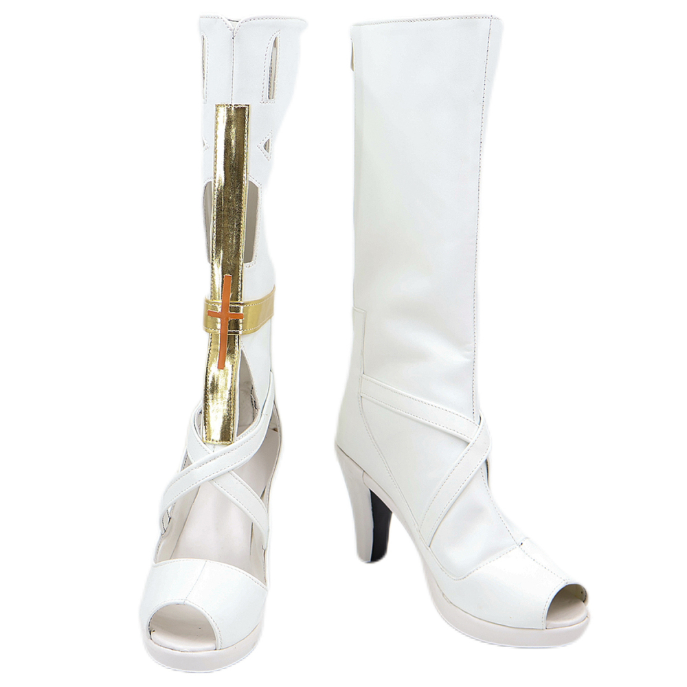 Arknights Lemuen Requiem Vesperis Cosplay Shoes Women Boots Unibuyplus