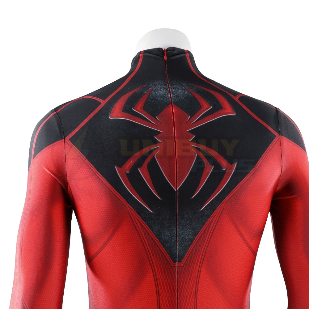 Marvel's Spider-Man Bodysuit Costume Scarlet Spider Cosplay Suit Unibuyplus