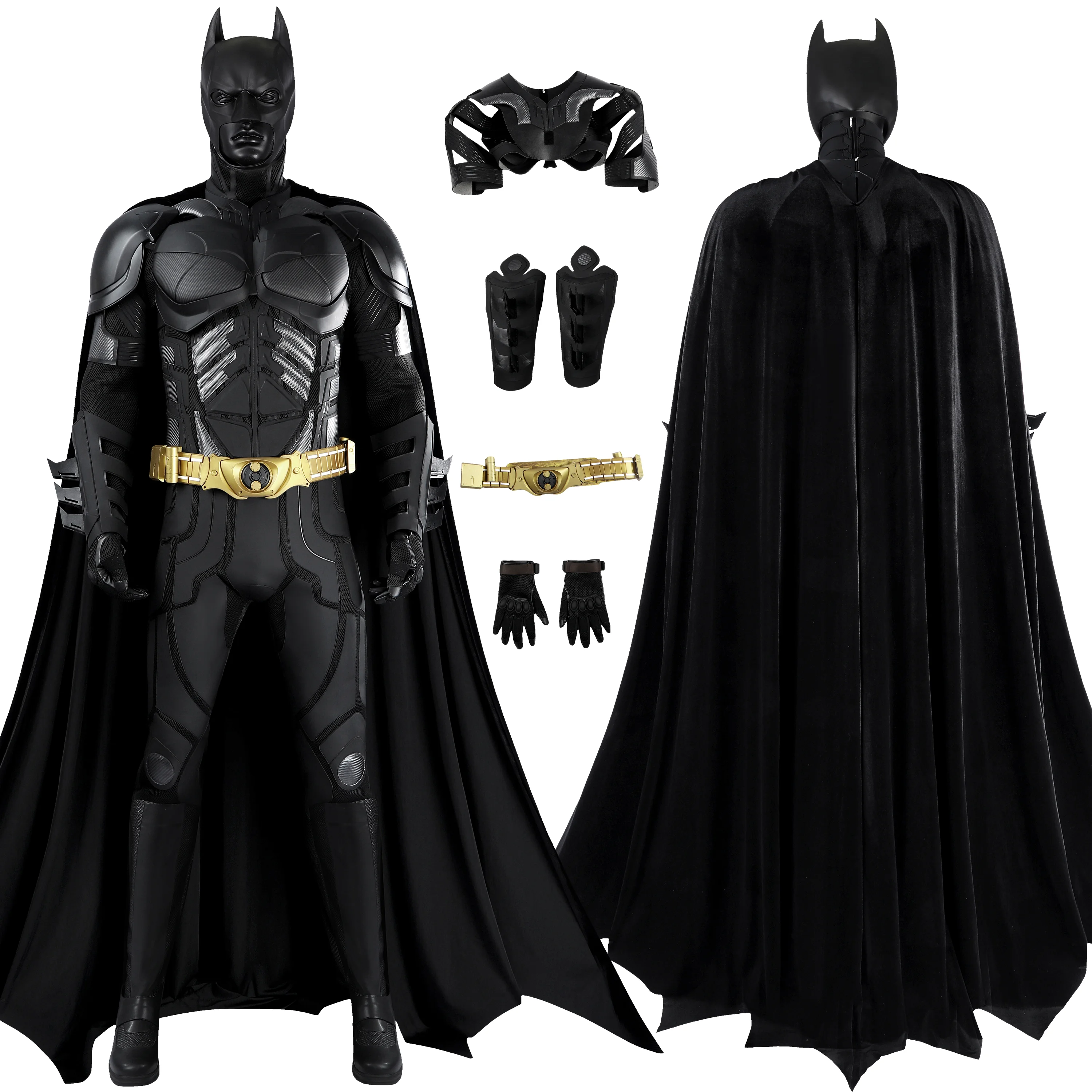 The Dark Knight Rises Batsuit Costume Cosplay Suit Bruce Wayne UnibuyPlus