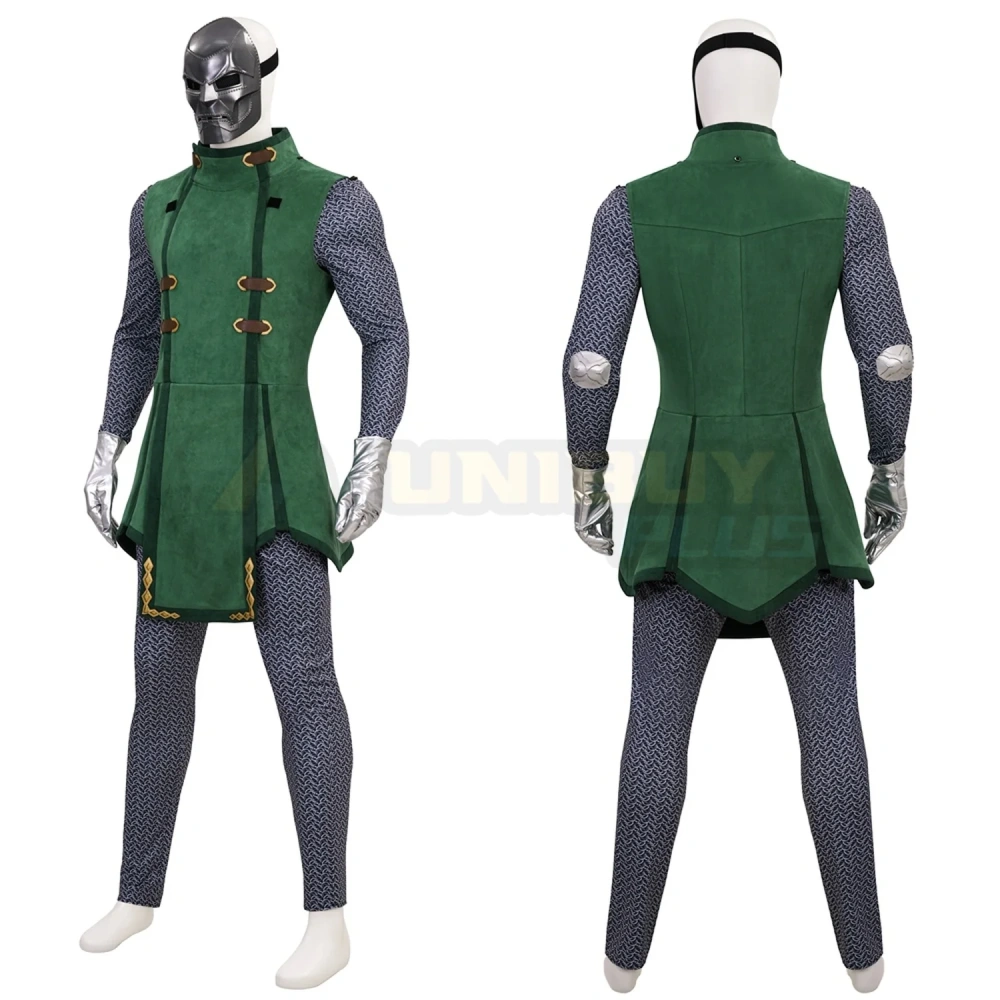 Doctor Doom Costume Victor Von Doom Cosplay Suit Marvel Tōkon Fighting Souls UnibuyPlus