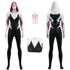 Spider-Man Gwen Stacy Costume Spider-Gwen Cosplay Suit Across the Spider-Verse Spider-Woman Unibuyplus