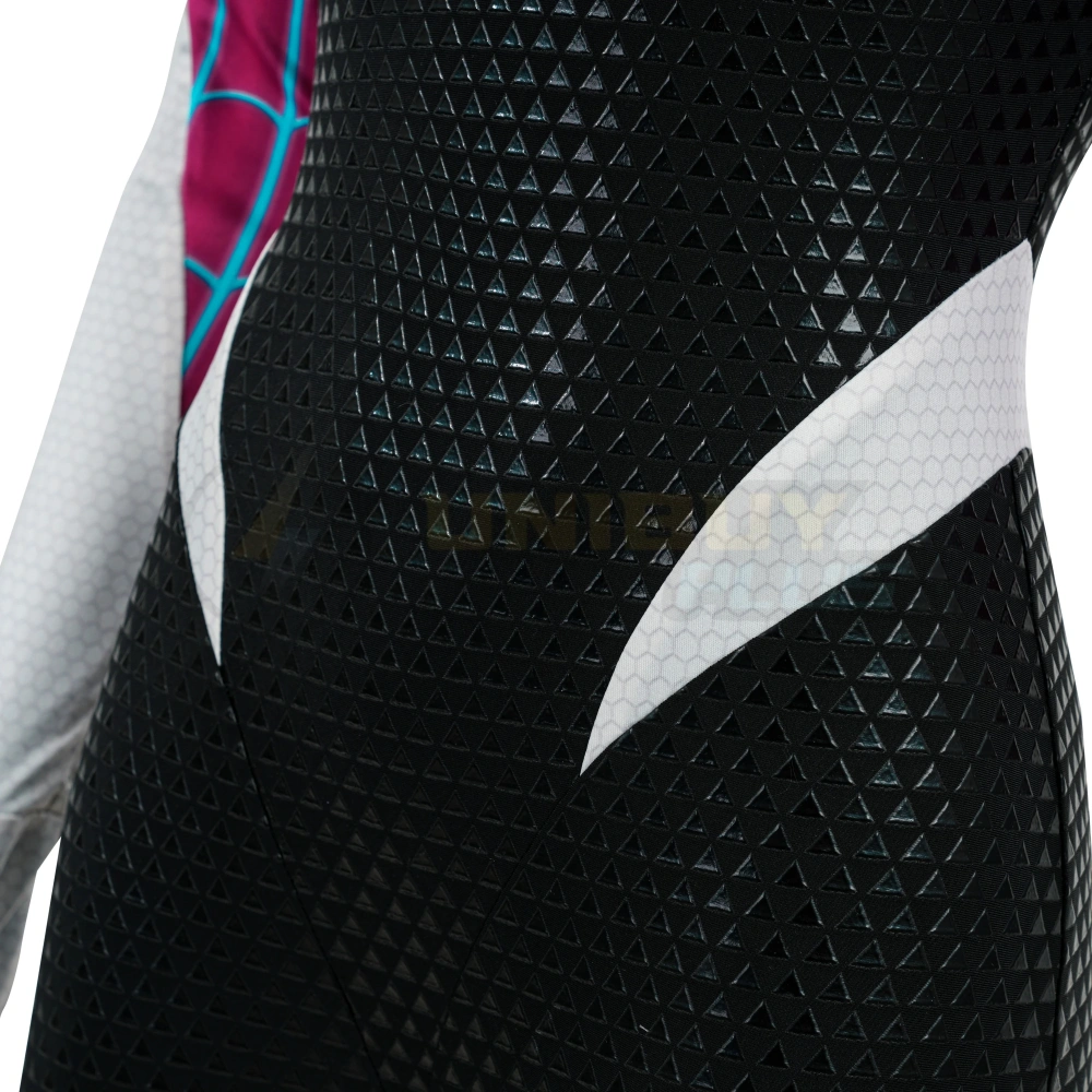 Spider-Man Gwen Stacy Costume Spider-Gwen Cosplay Suit Across the Spider-Verse Spider-Woman Unibuyplus