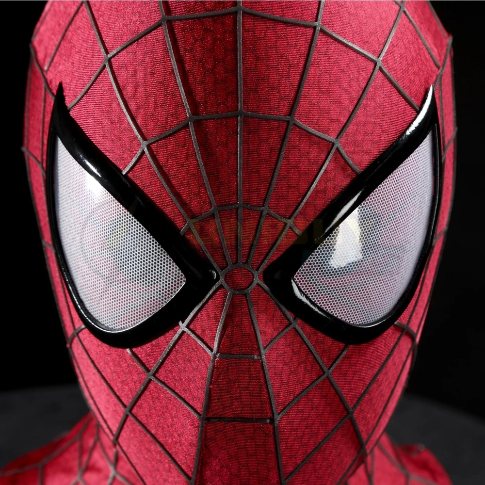 Spider-Man Mask The Amazing Spider-Man 2 Peter Parker Cosplay Prop Unibuyplus