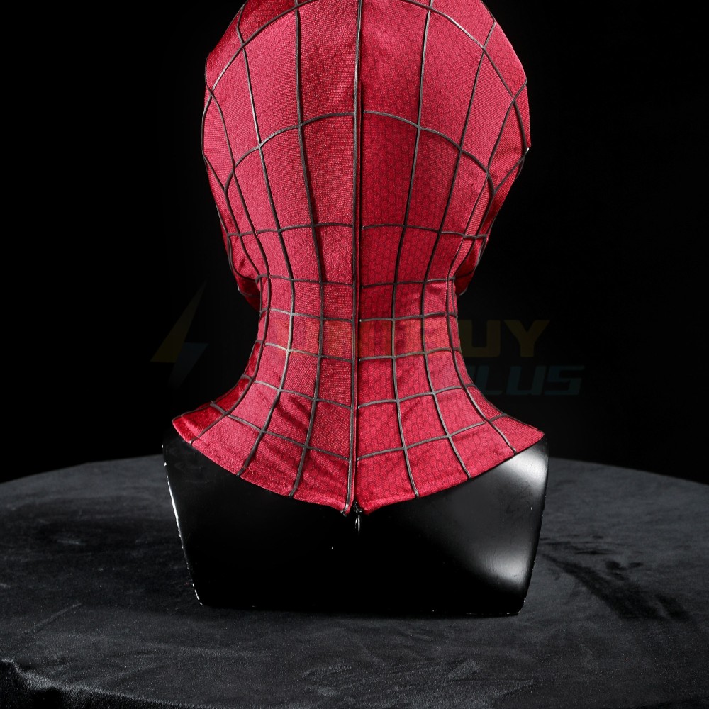 Spider-Man Mask The Amazing Spider-Man 2 Peter Parker Cosplay Prop Unibuyplus