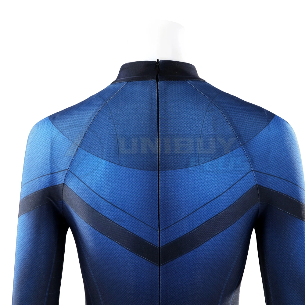 Fantastic Four	Invisible Woman Costume Cosplay Suit Susan Storm Bodysuit Unibuyplus