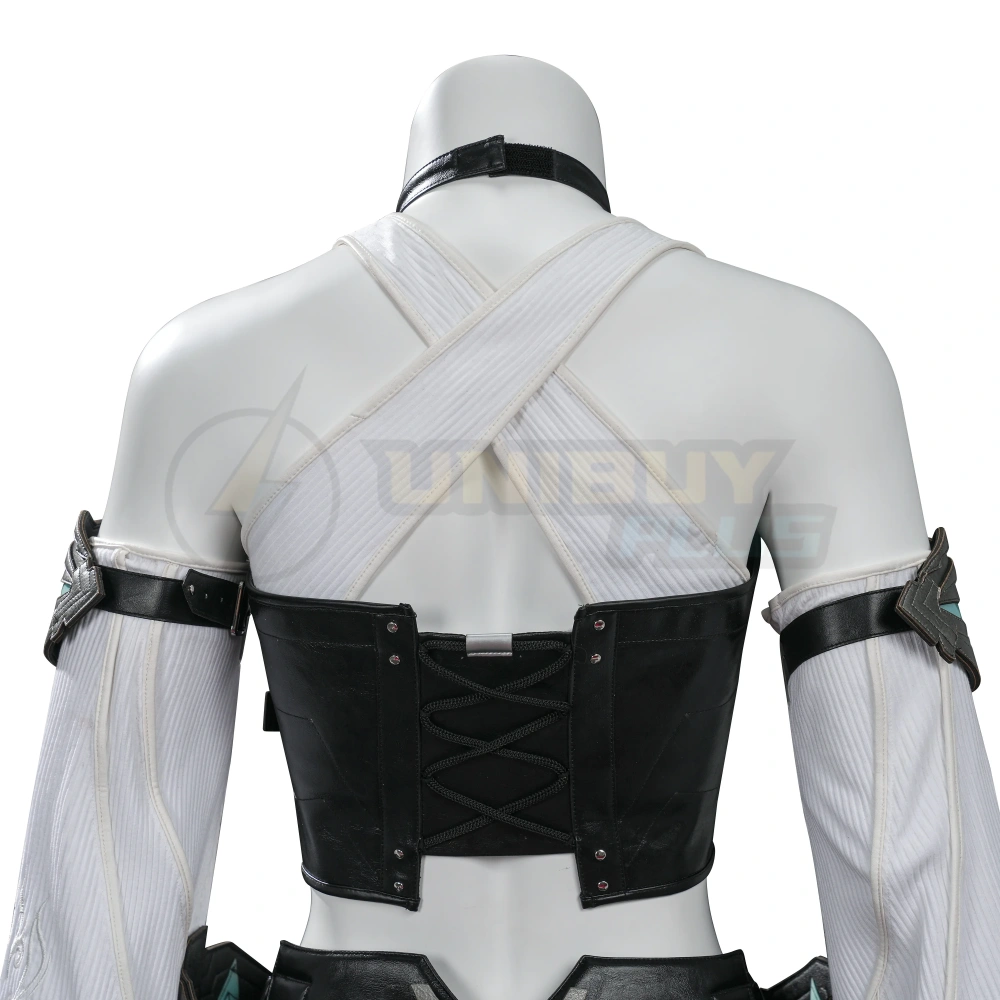 Final Fantasy VII Tifa Black Mage Costume Cosplay Suit Revelation Unibuyplus