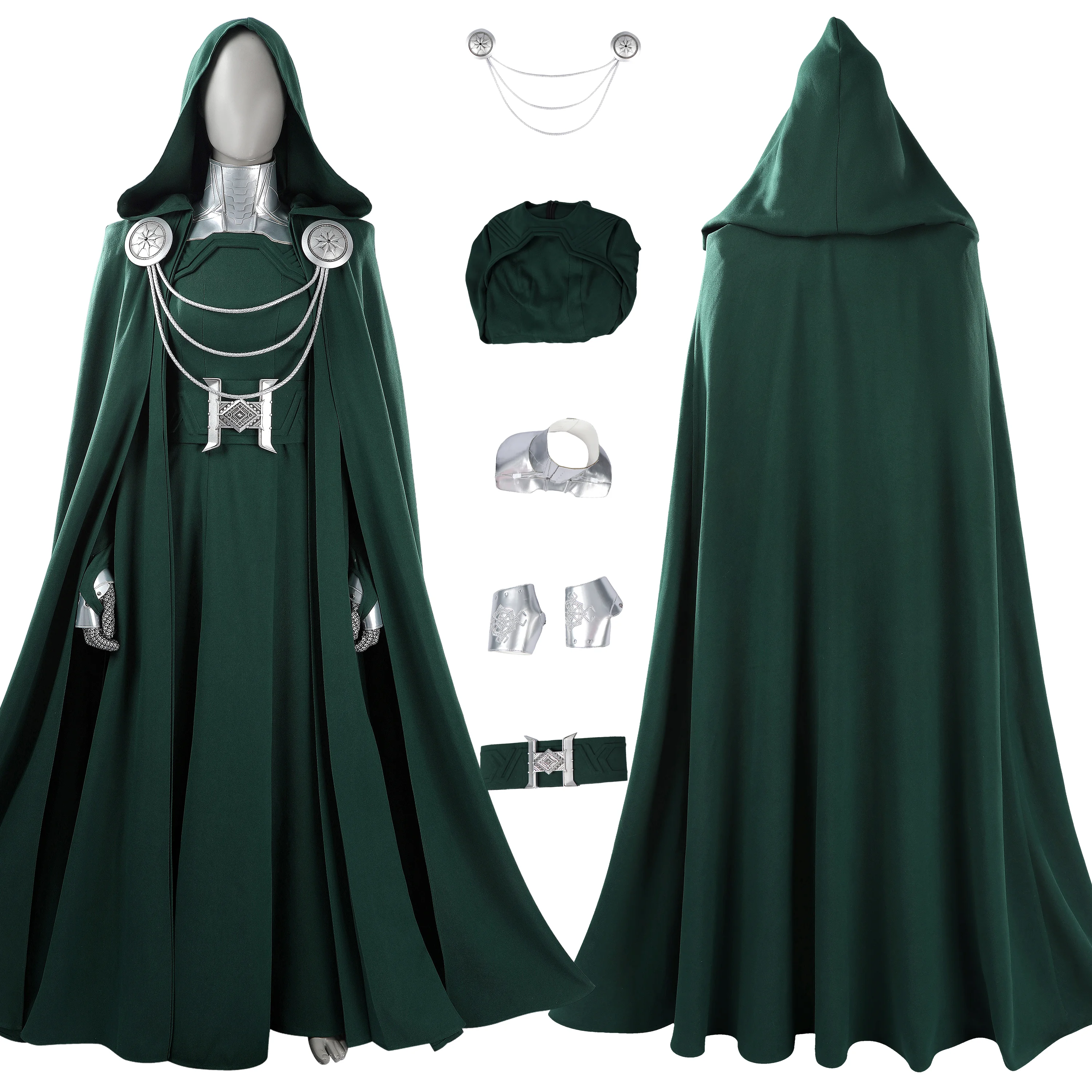 Avengers Doomsday Latverian Witch Costume Cosplay Suit Unibuyplus