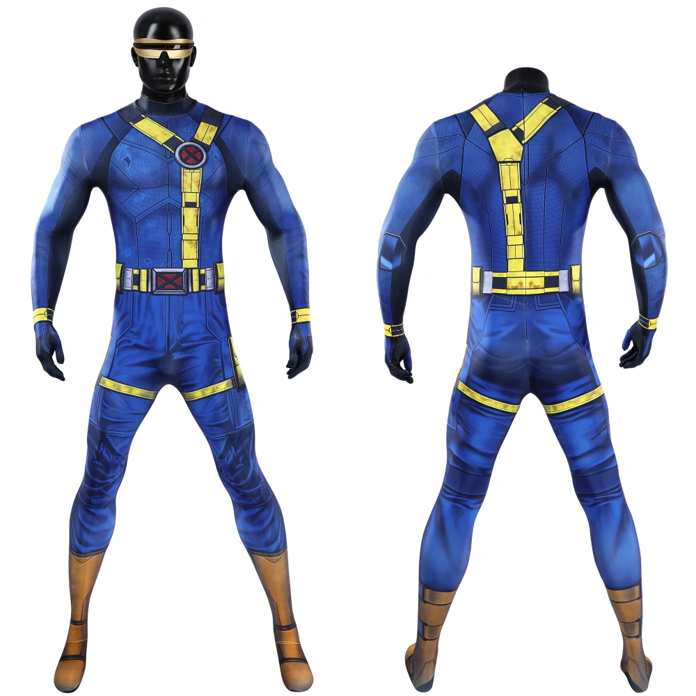 Avengers Doomsday Cyclops Bodysuit Costume Scott Summers Cosplay Suit Unibuyplus