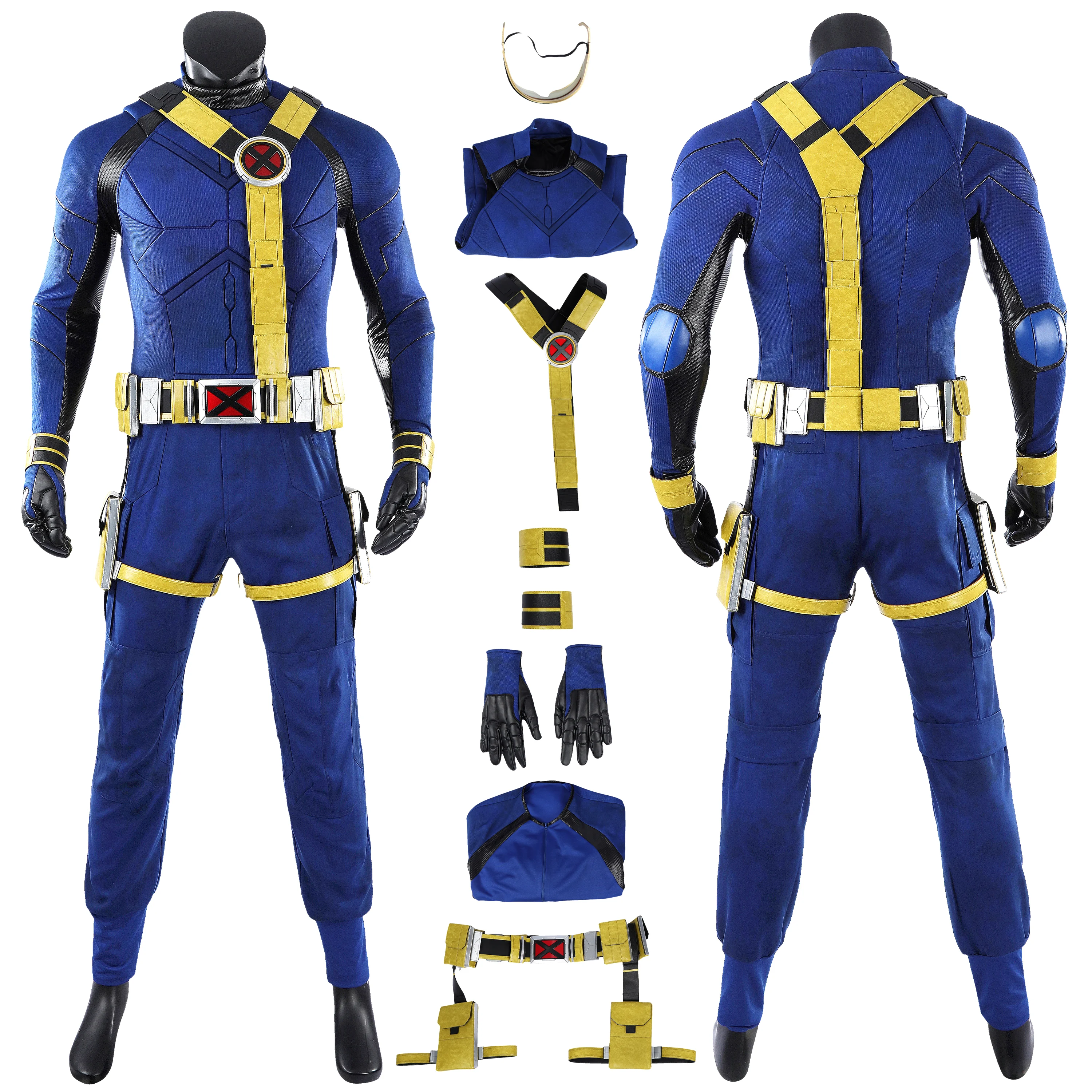 Avengers Doomsday Cyclops Costume Scott Summers Cosplay Suit UnibuyPlus