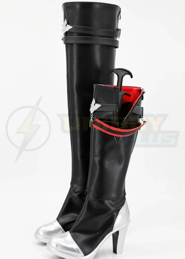 Eternal Return Bianca Cosplay Shoes Women Boots Prison Guard Unibuyplus