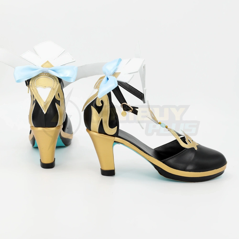 Genshin Impact Escoffier Cosplay Shoes Women Boots Unibuyplus