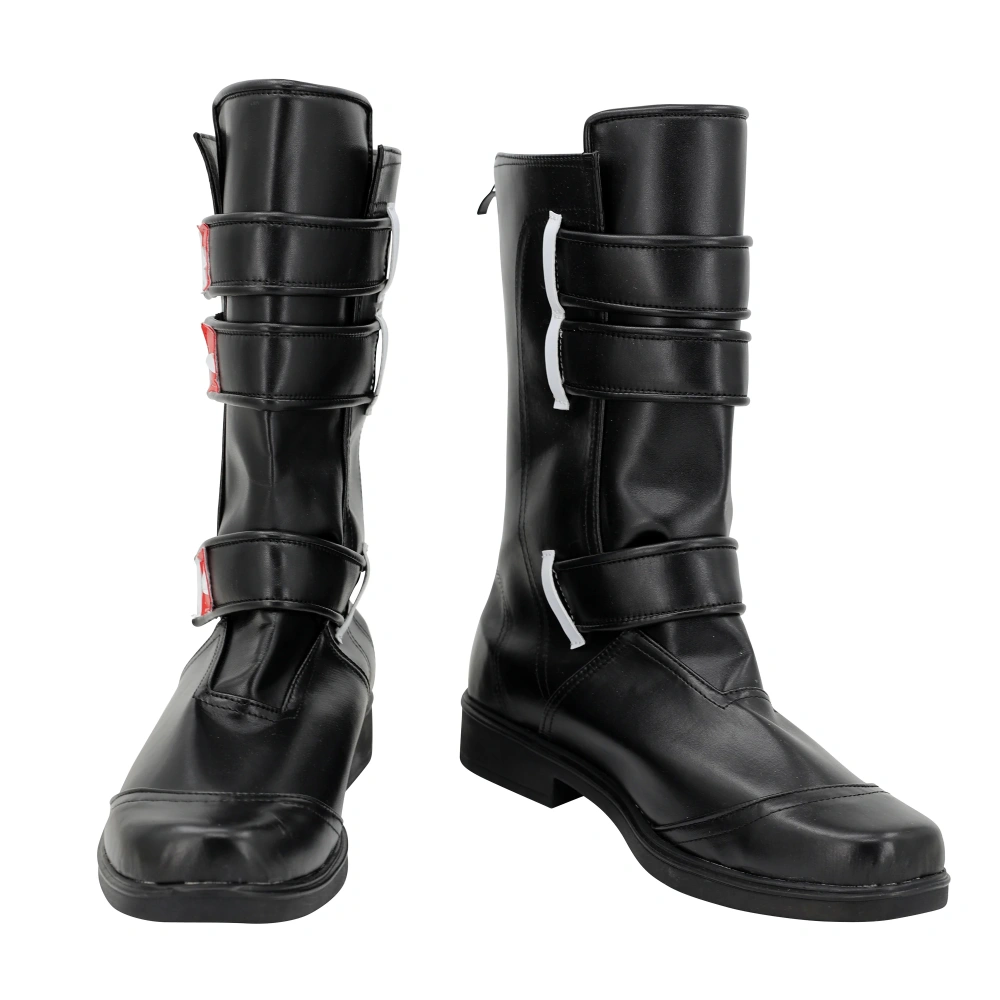 Gotham Knights Red Hood Cosplay Shoes Men Boots Jason Todd Unibuyplus
