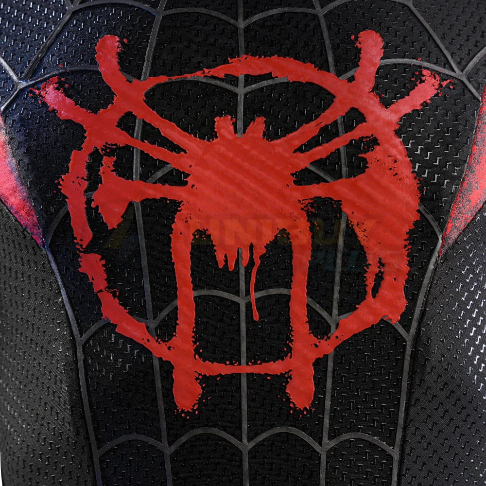 Spider-Man Miles Morales Costume Cosplay Suit Into the Spider-Verse UnibuyPlus
