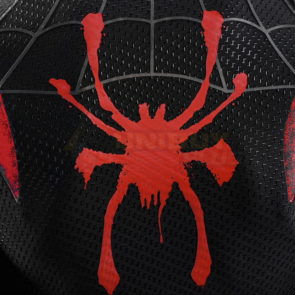 Spider-Man Miles Morales Costume Cosplay Suit Into the Spider-Verse UnibuyPlus