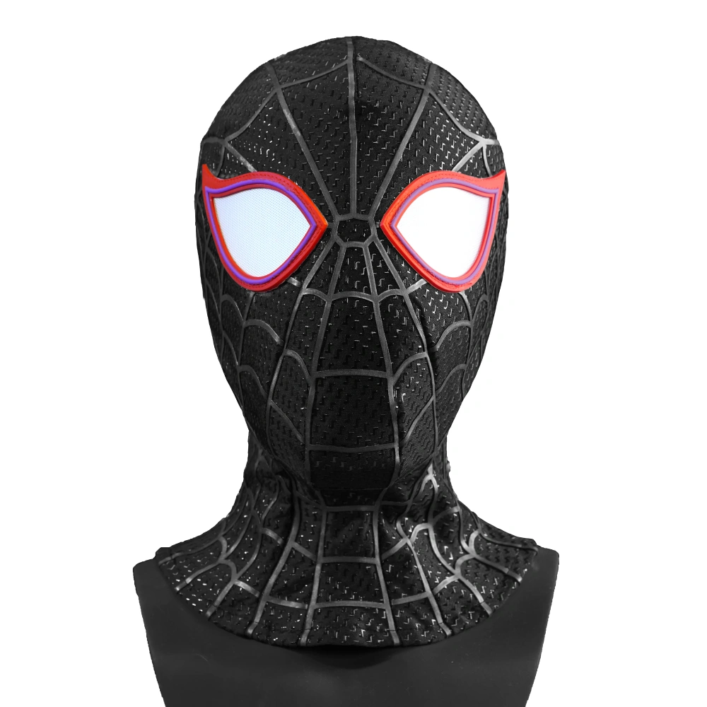 Spider-Man Miles Morales Mask Cosplay Prop Into the Spider-Verse Unibuyplus