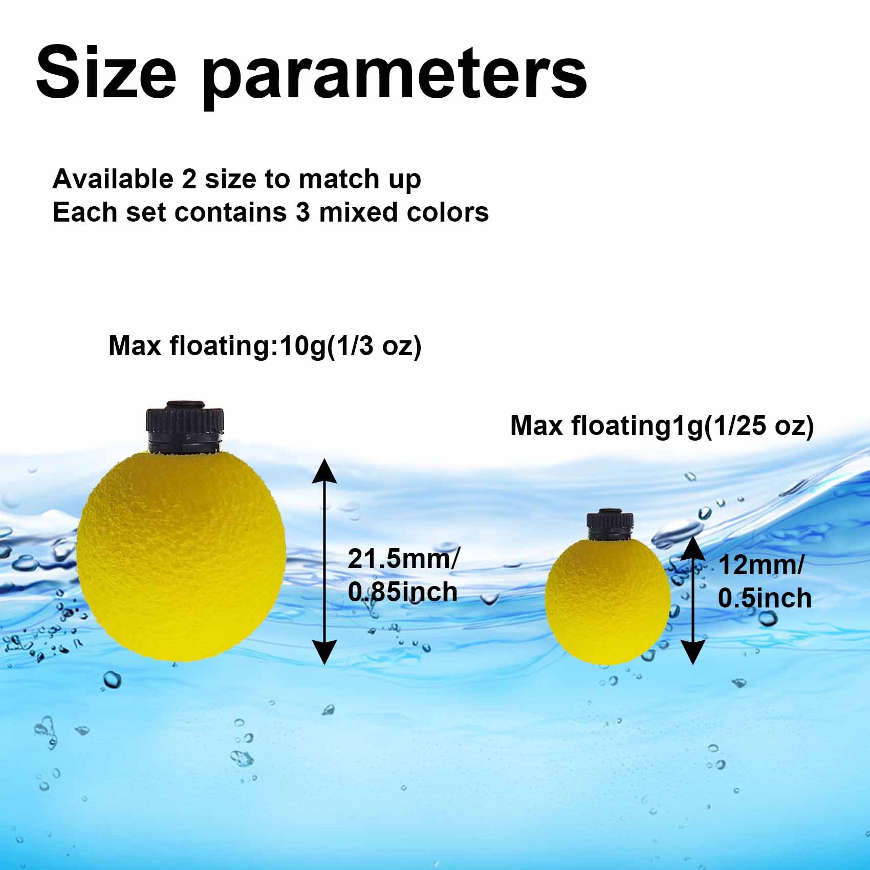 Round Shaped Strike Indicators Fishing Bobber