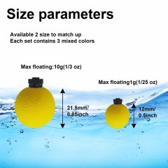 Round Shaped Strike Indicators Fishing Bobber