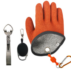 BTI-11B-2180 Waterproof puncture resistant safety fishing glove