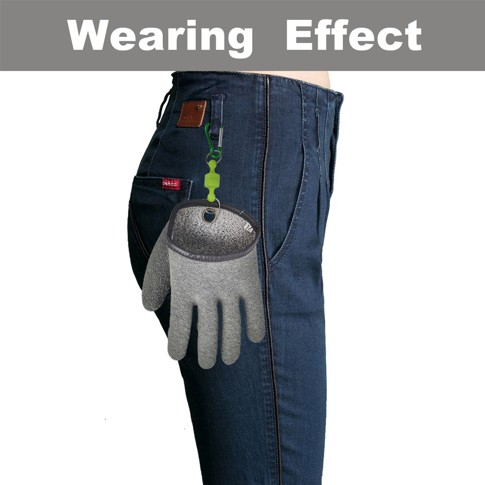 BTI-11B-2180 Waterproof puncture resistant safety fishing glove