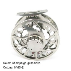 CNC-NVIS New super large arbor waterproof fly reel