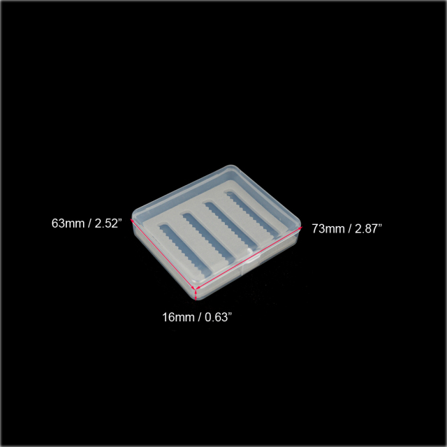 BTI-09A-H24XS Transparent Mini Fly Box