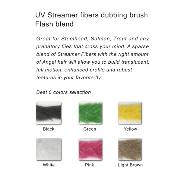 UV Streamer Brush Flash Blend