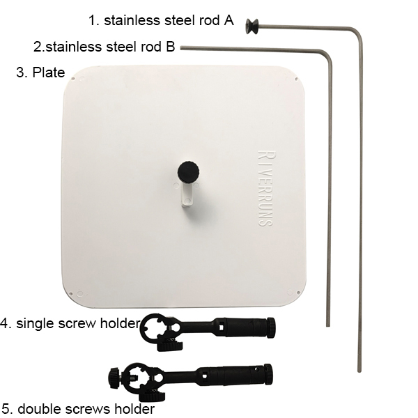 BTI-09E-6121 Fly tying background plate