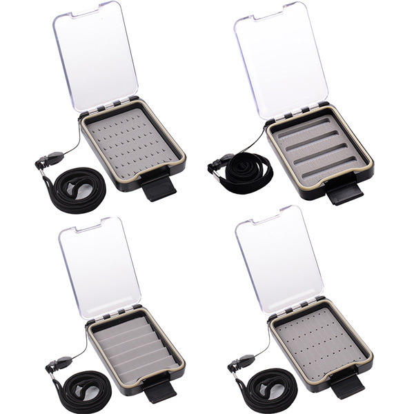 BTI-09A-H059 Super Deep Pocket Size Fly Fishing Box With Lanyard