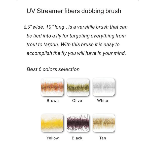 UV Streamer brush
