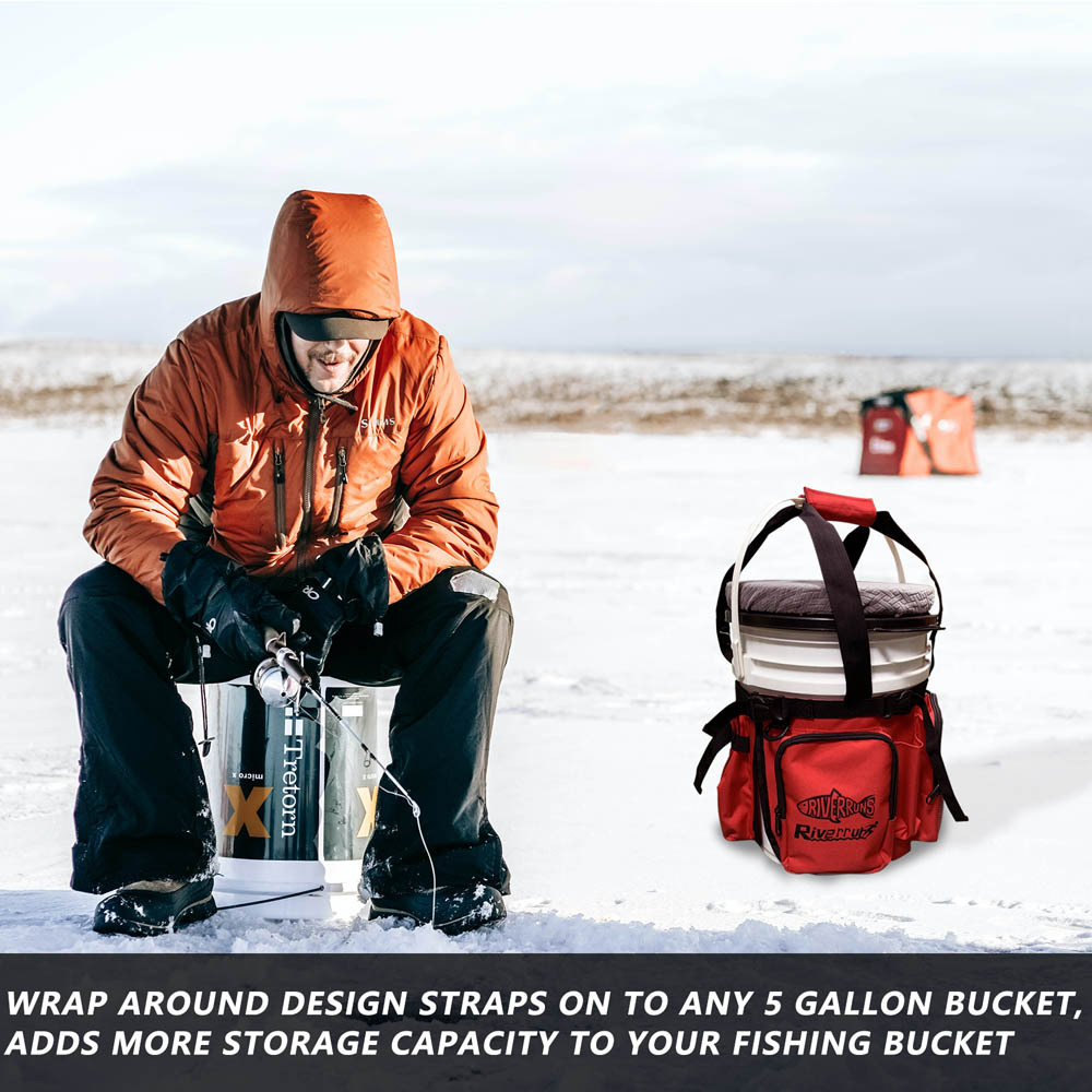 BTI-10F-4003 Ice Fishing Bucket Bag