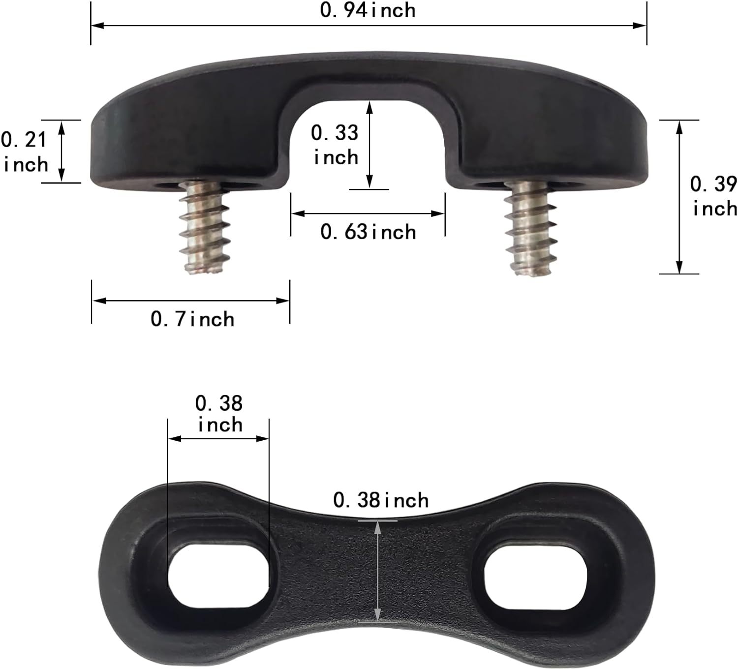BTI-14A-1009 Kayak Pad Eye Kit