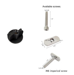 BTI-14A-1002 Nylon Screw Nut
