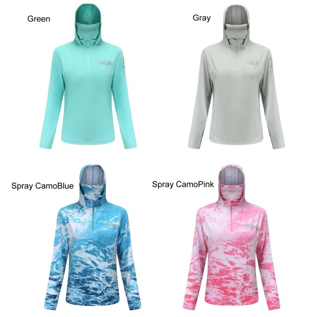 BTI-11E-1011 Women Fishing Hoodie