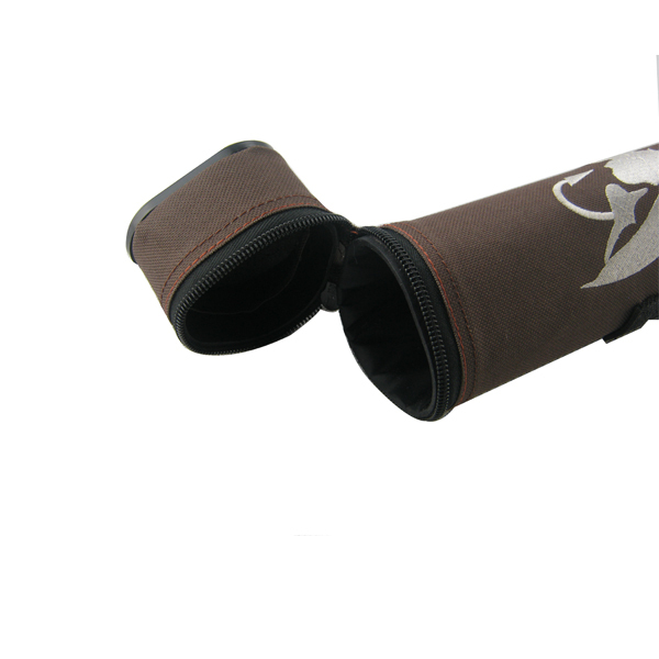Triangle cordura rod tube with hard top protection