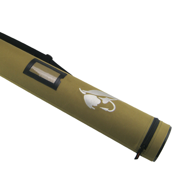 Strong cordura rod tube with hard top protection