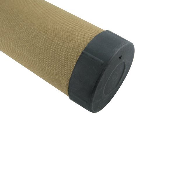 Strong cordura rod tube with hard top protection