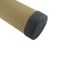 Strong cordura rod tube with hard top protection