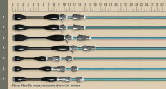 US bass spinning and casting rods