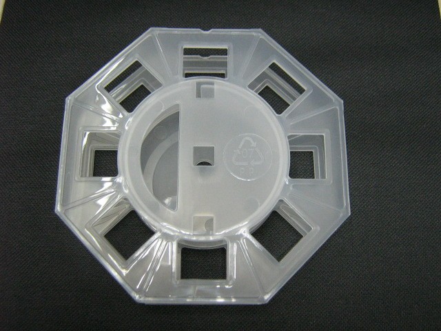 Plastic spools for fly lines packing