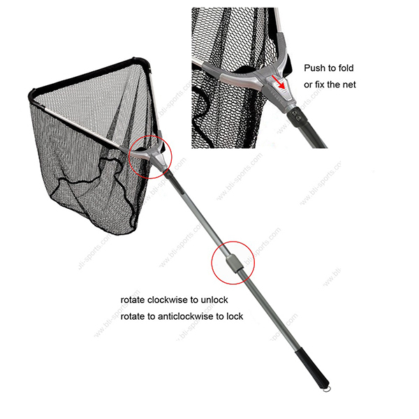03B-FNB Telescopic landing net