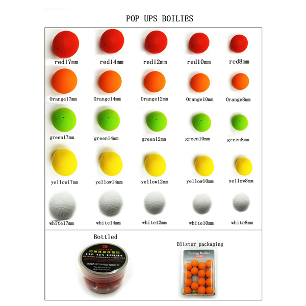 Three generations of pop ups boilies-JQ