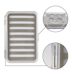 09A-H058 Transparent Plastic Heavy Duty Deep Fly Box
