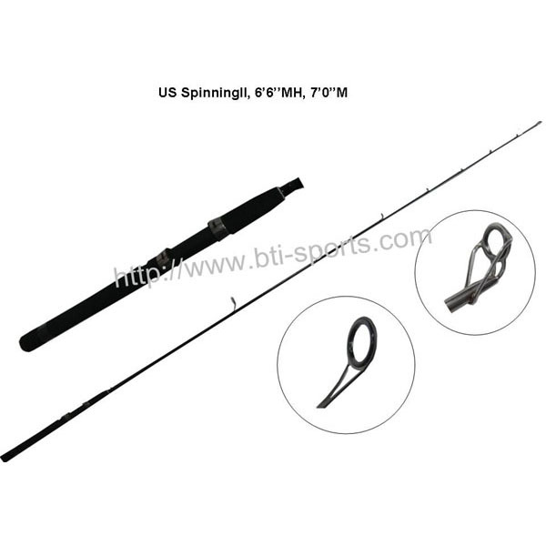 US spinning II, 6'6''MH, 7'0''M