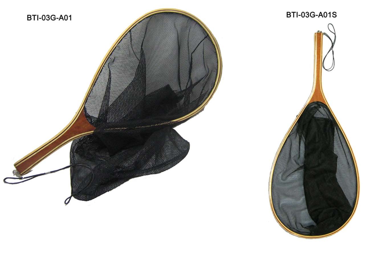 03G-A01, 03G-A01S Traditional Hand Salmon Wooden Net