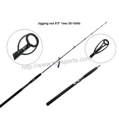 Jigging rod 6'3''1sec 50-100Ib