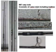 IM7 carp rods