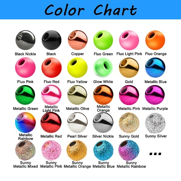 BTI-08A-013 Tungsten ball beads