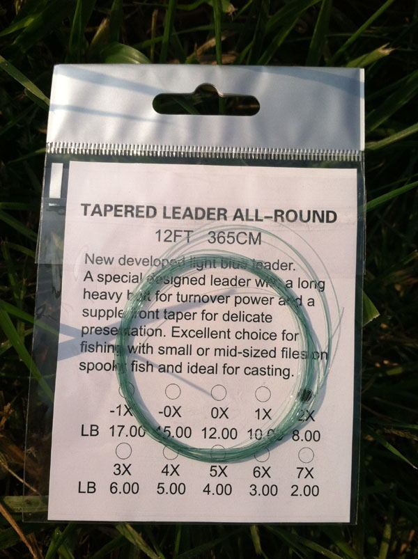 12FT tapered leaders