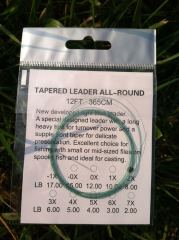 12FT tapered leaders
