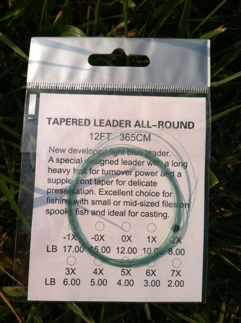 12FT tapered leaders